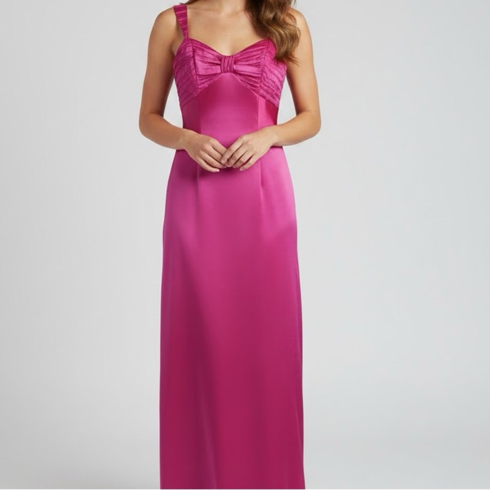 Gunne Sax x Jessica McClintok Vintage 90s Pink Maxi Gown Small